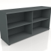 modello 3D Libreria Standard A2508 (1600x432x777) - anteprima