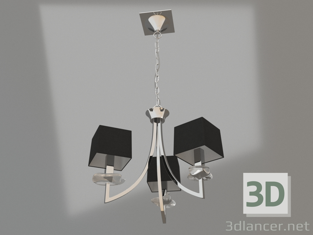 Modelo 3d Lustre suspenso (0783) - preview