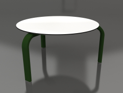 Table basse ronde Ø70 (Vert bouteille)