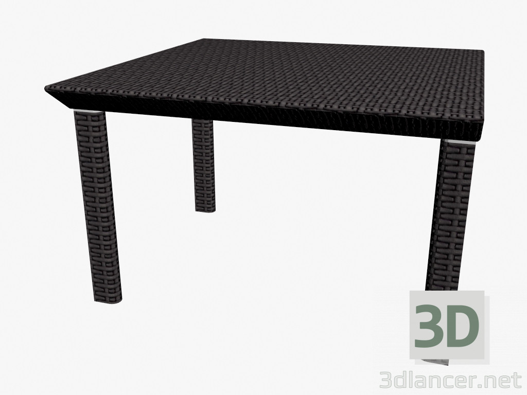 3D Modell Couchtisch (60 x 60) - Vorschau