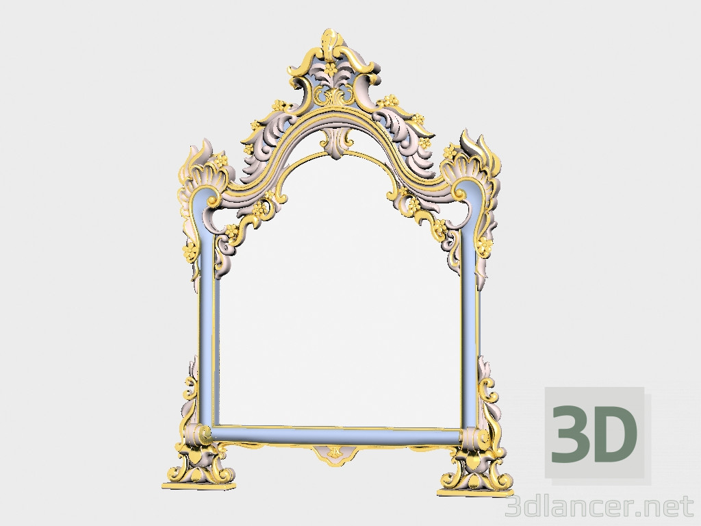 modèle 3D Miroir - preview