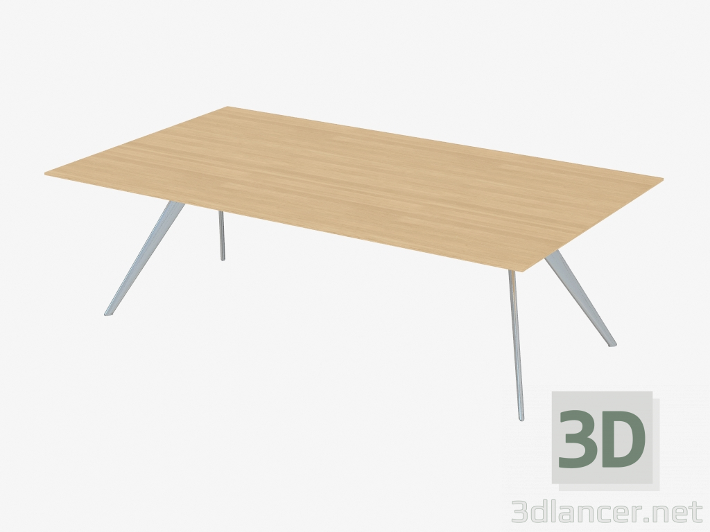 3D Modell Esstisch (2400х1400 Н750) - Vorschau