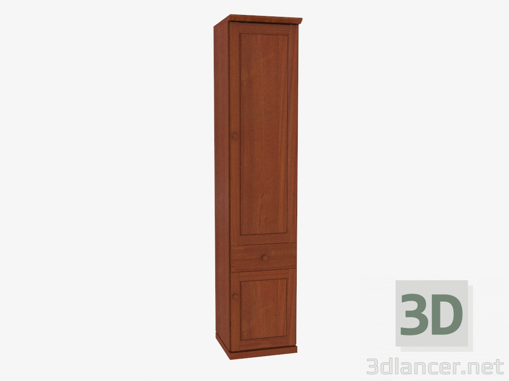 3D modeli Kitaplık dar (4821-26) - önizleme