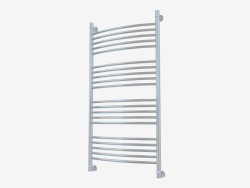 Heated towel rail Bohemia curved (1200x600)