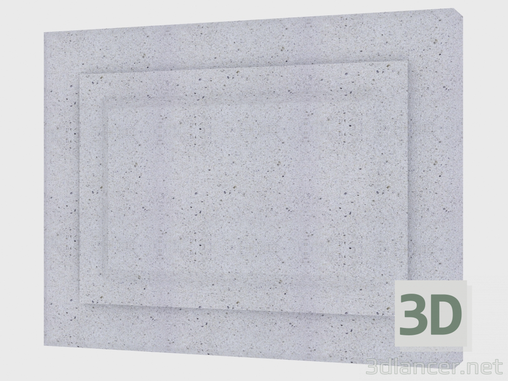 modello 3D Pannello (FF40NP-C) - anteprima