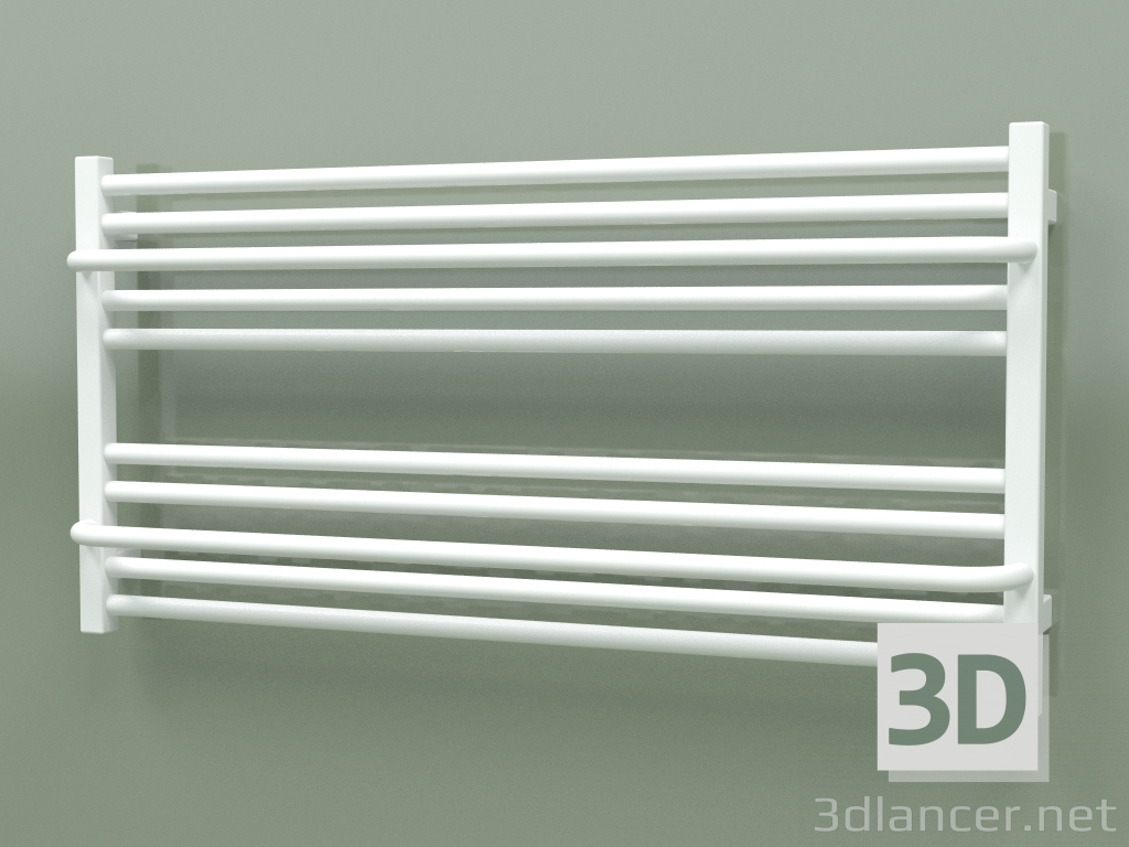 3d model Barra de toalla con calefacción Lima One (WGLIE050100-S8, 500х1000 mm) - vista previa