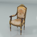 3d model Chair with armrests (art. 14541) - preview