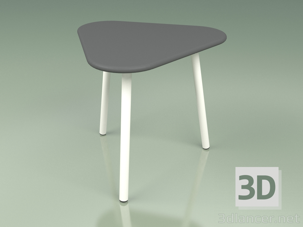 3D modeli Yan sehpa 010 (Metal Süt, HPL Gri) - önizleme