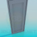 3d model Door with round handle - preview