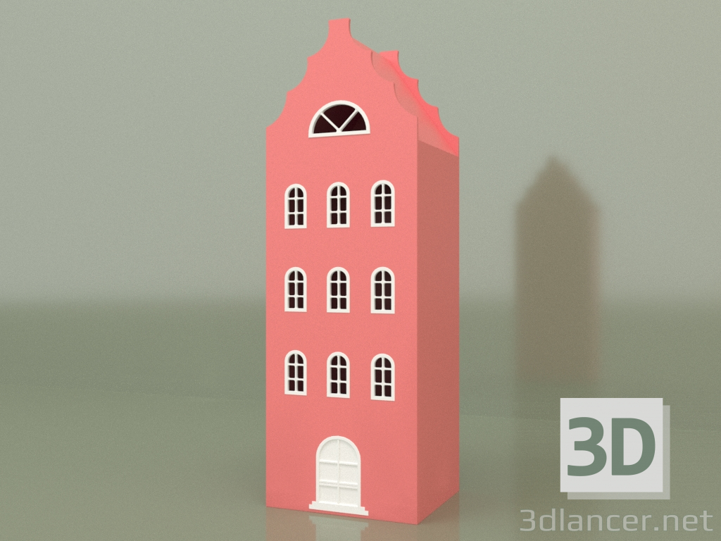 3d model Casa armario XL-9 (Coral) - vista previa