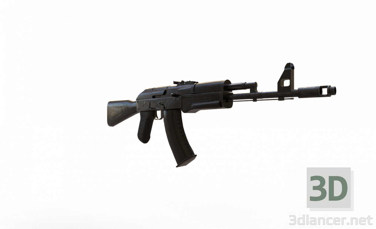 AK-74M 3D modelo Compro - render