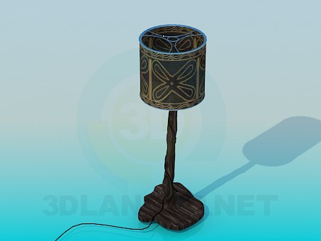 modèle 3D Lampe de sol - preview