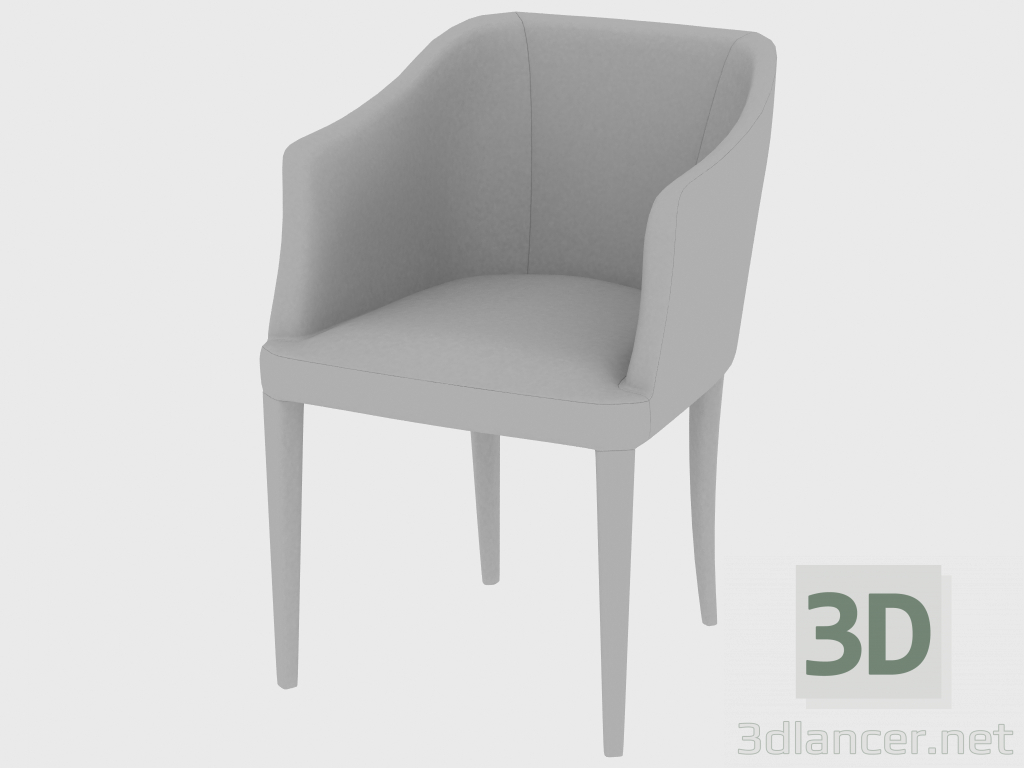 3D Modell Stuhl GISELLE STUHL (55x57xH77) - Vorschau