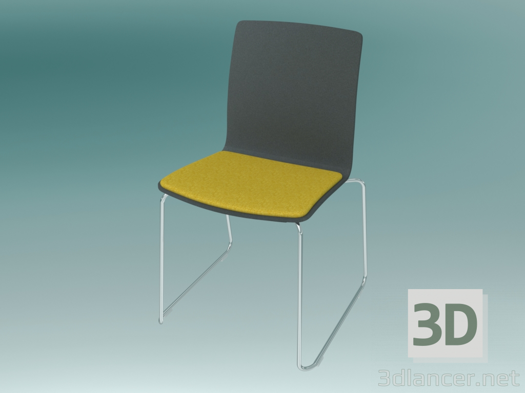 3d model Silla de visitante (K22V3) - vista previa