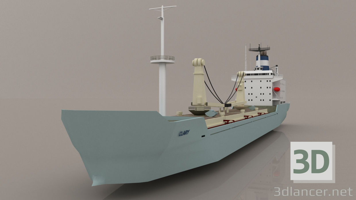 3d Clary (Bult Carrier) model buy - render