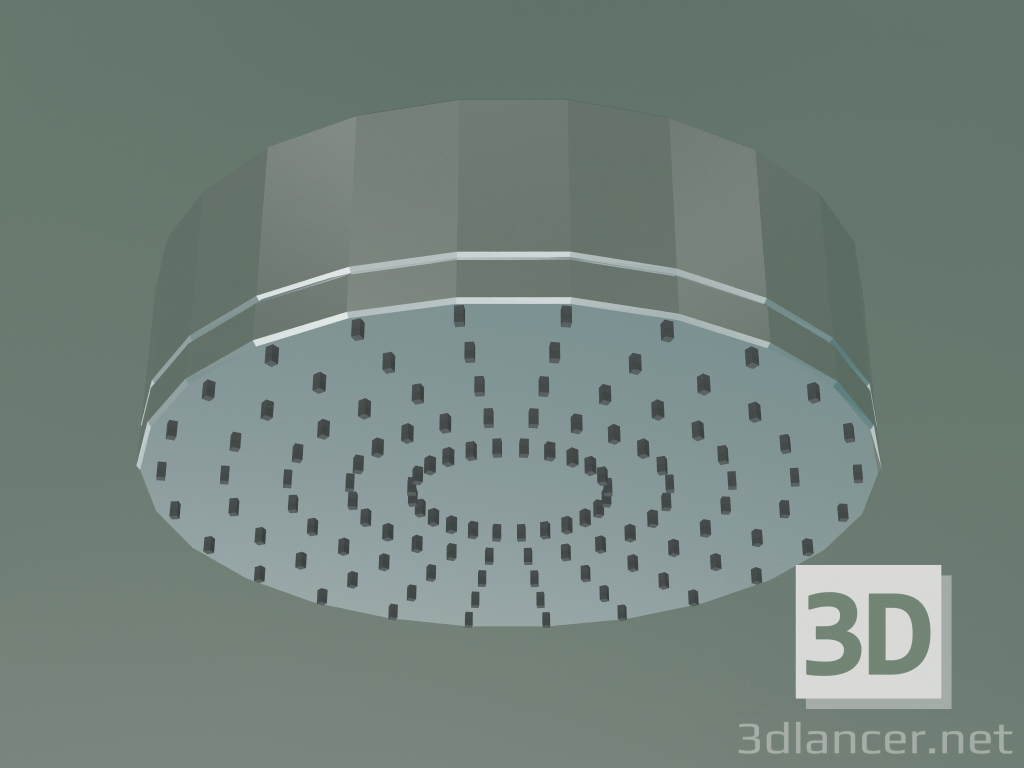 3D Modell Kopfbrause 180 1 Strahl (28489000) - Vorschau