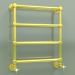 3d model Heated towel rail Minuette (596x540, Gold) - preview