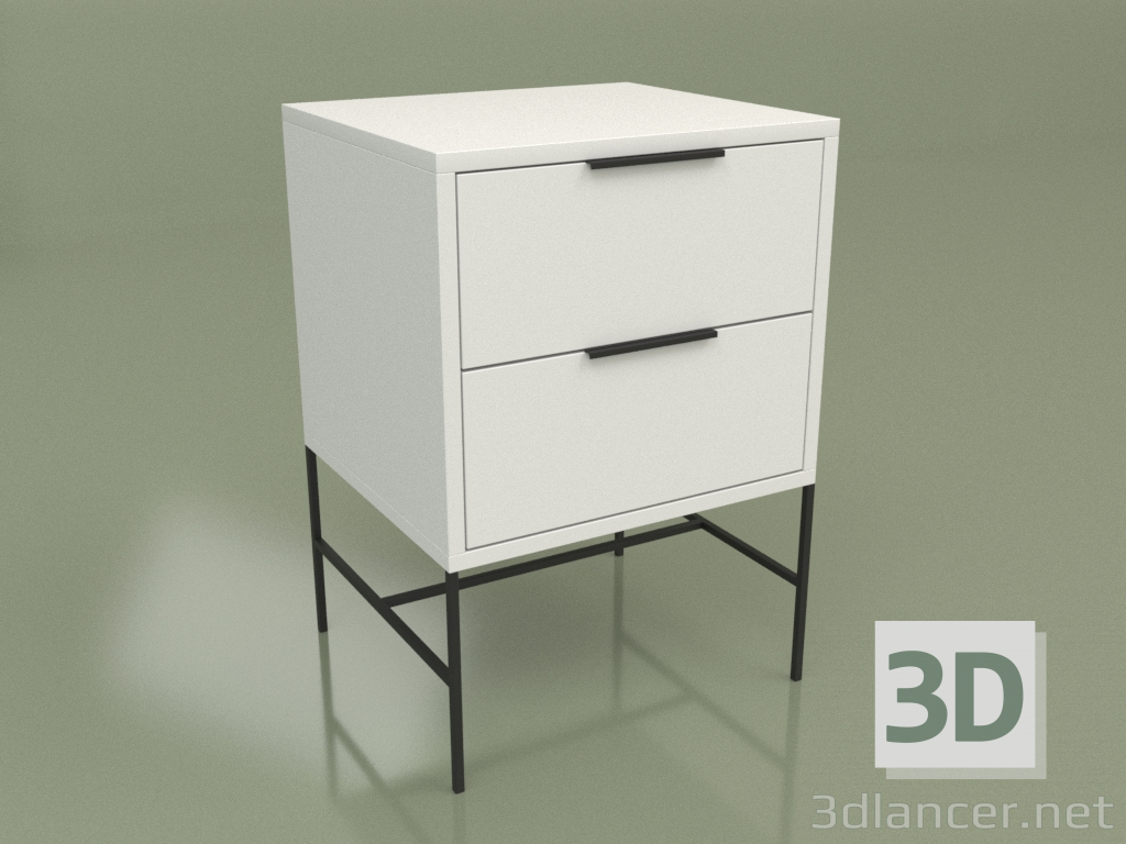 modello 3D Comodino TSD42 02 - anteprima