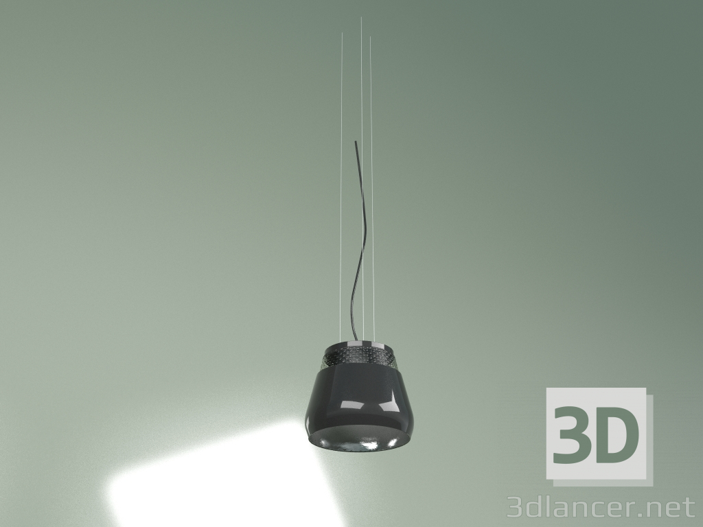 modello 3D Lampada a sospensione Valentine diametro 35 (nero) - anteprima