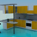 3d model Kitchen set - preview