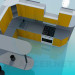 3d model Juego de cocina - vista previa