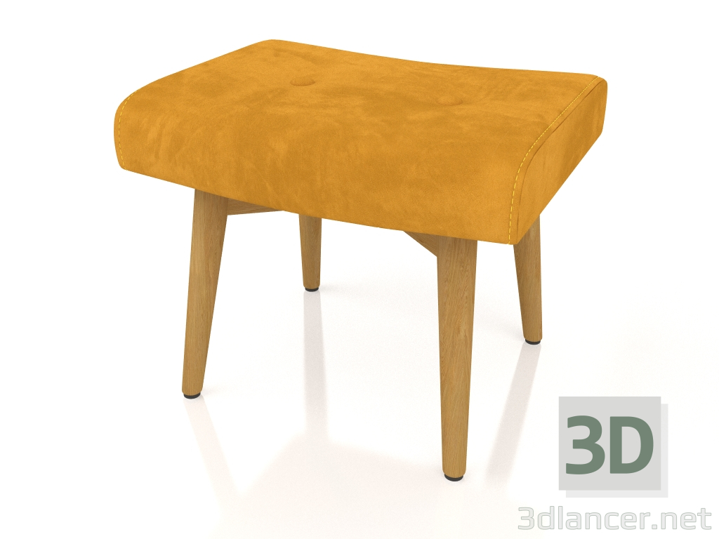 3d model Sunland pouf - preview