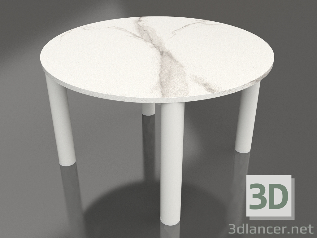 3d модель Стол журнальный D 60 (Agate grey, DEKTON Aura) – превью