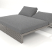 3d model Cama de descanso 200 (Gris cuarzo) - vista previa