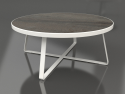 Table à manger ronde Ø175 (DEKTON Radium, Gris Agate)