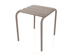 Tabouret bas. Table d'appoint (Bronze)