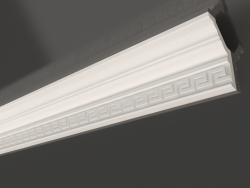 Cornice per soffitto con modanatura in gesso KL 022 (100x66x1020)