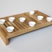 3d model Chinese table for tea - preview