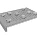 3d model Chinese table for tea - preview