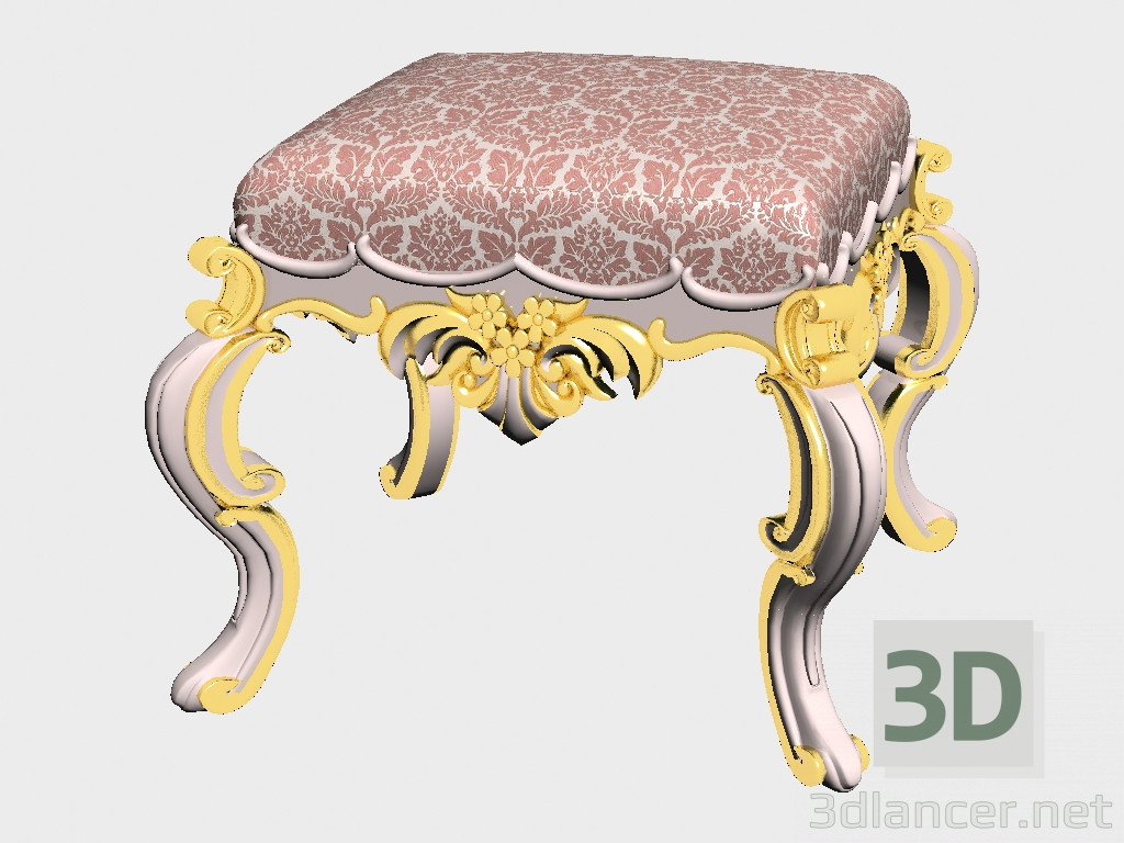 3d model Pouffe - preview