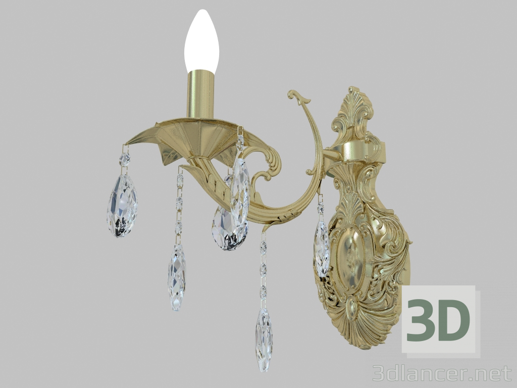 3 डी मॉडल Sconce (1201A) - पूर्वावलोकन