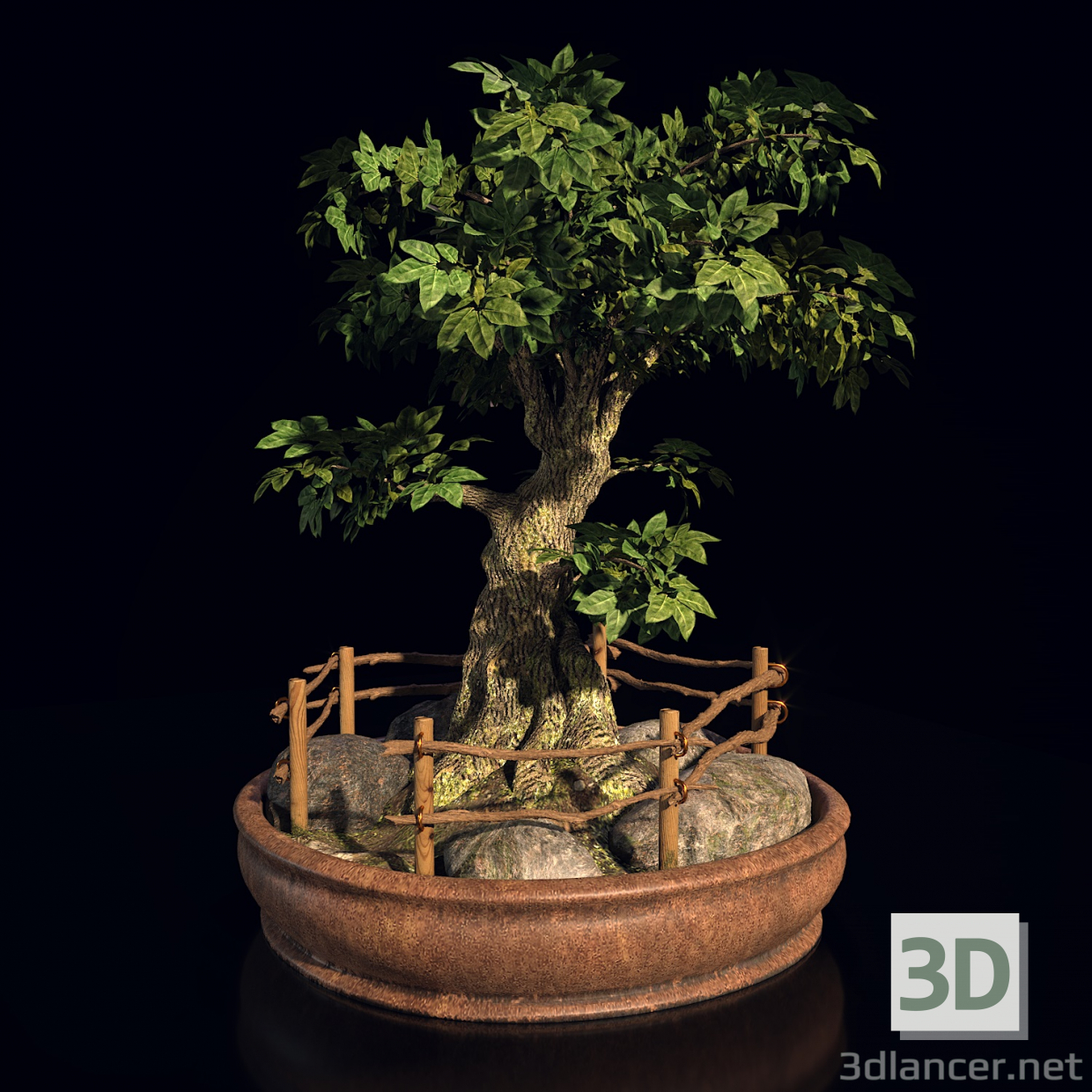 Bonsai-Baum 3D-Modell kaufen - Rendern