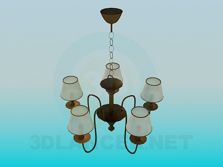 Modelo 3d Candelabro - preview