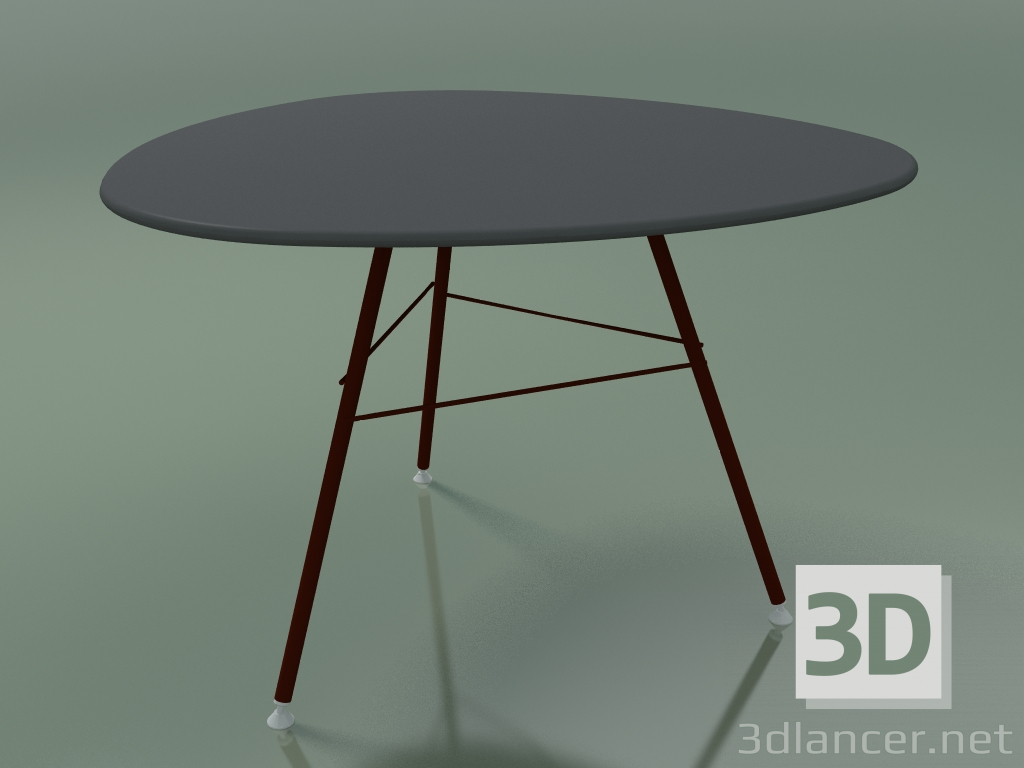 3d model Mesa de calle con encimera triangular 1813 (H 50 - D 79 cm, HPL, V34) - vista previa