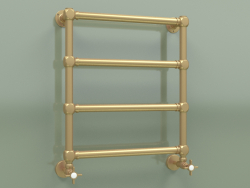 Heated towel rail Minuette (596x540, Antique bronze)