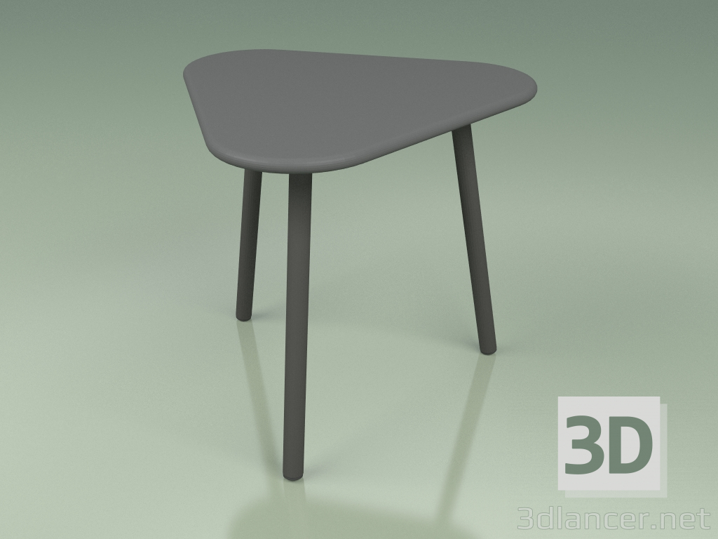 modèle 3D Table d'appoint 010 (Metal Smoke, HPL Grey) - preview