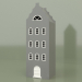 3d model Wardrobe house XL-9 (Gray) - preview