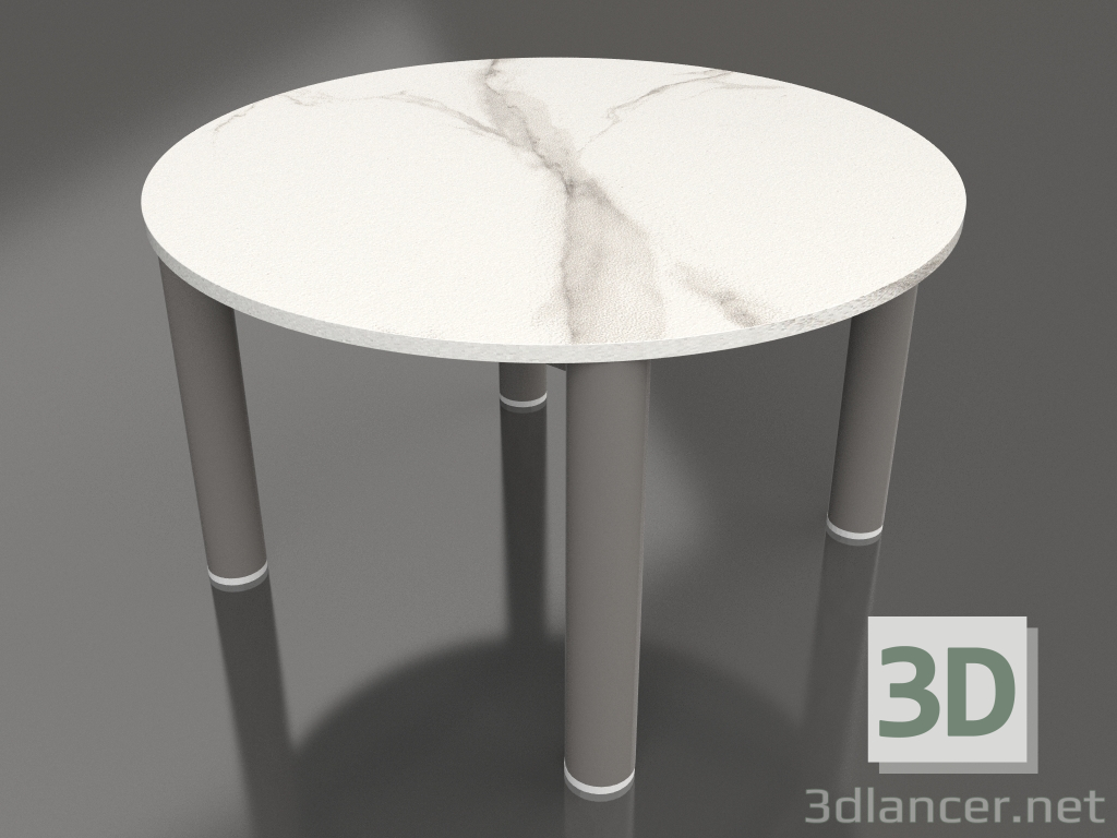 Modelo 3d Mesa de centro D 60 (cinza quartzo, DEKTON Aura) - preview