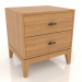 3d model Bedside table STAND 450 mm (natural oak) - preview