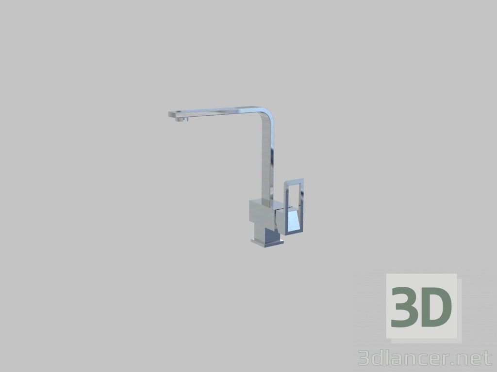 3d model Sink mixer with rectangular spout Storczyk (BCT 063M) - preview