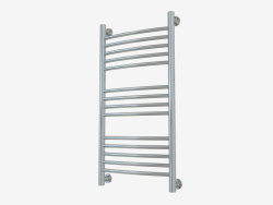 Heated towel rail Bohemia + curved (800x400)