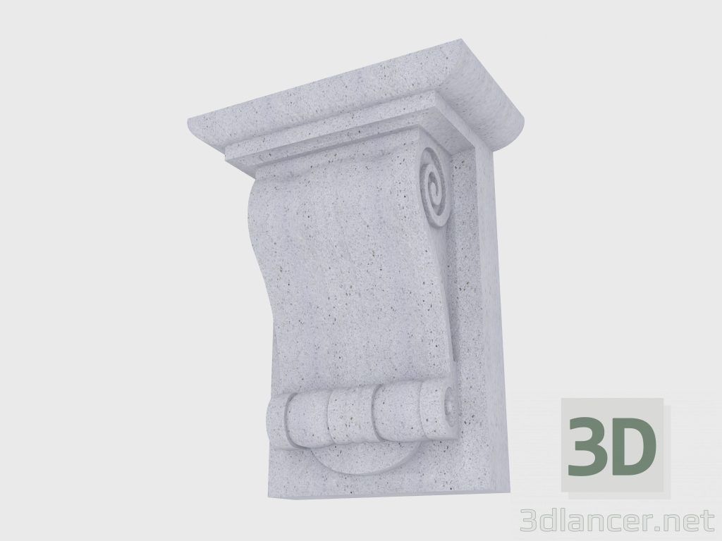 Modelo 3d Suporte Frontal (FT34B2) - preview