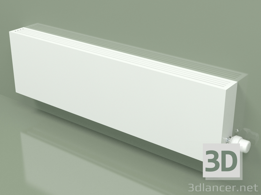 3d model Convector - Aura Slim Basic (280x1000x80, RAL 9016) - vista previa