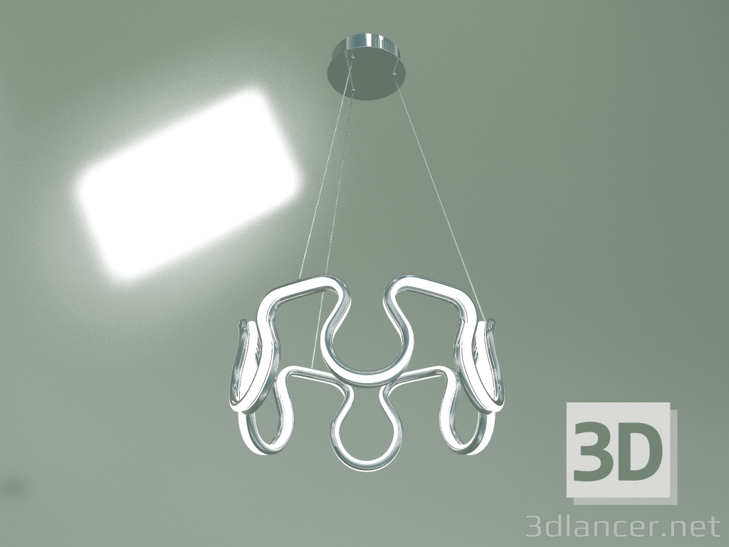 Modelo 3d Luminária pendente 90171-2 (cromada) - preview