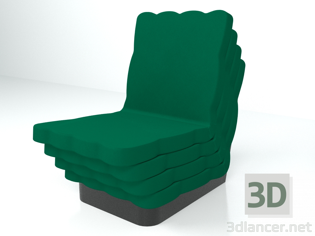 modello 3D Poltrona 55° – 37° YUBILEYNOE - anteprima