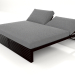 3d model Cama para descanso 200 (Negro) - vista previa